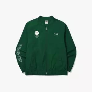 매장정품 diadora 디아도라 [공식스토어] 쿨웨이브 블루종 자켓 GREEN 1735884