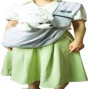 애완동물 슬링 캐리어 가방 작은 개와 고양이를 위한 핸즈프리 크로스바디 숄더백 더스티 퍼플