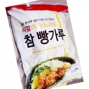 진현무역 참빵가루 굵은개자 2kg 3개 빵가루 튀김 가루