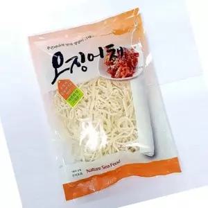 진미채 120g 마트 판매용 소포장 오징어 채