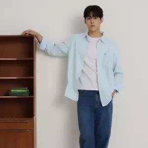 빈폴 멘 헤리티지클럽 옥스퍼드 멀티 스트라이프 셔츠 카키 BC6264C33H C33H