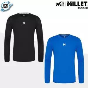 밀레Millet 밀레 아웃도어 기능선 긴팔 냉감 아이스 시원한 메쉬 원단 티셔츠CA 2051852