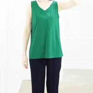 셔츠코디 빅사이즈 셔츠블라우스 롱셔츠 여자 모임 그린 L