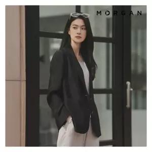 모르간 26SS 아세테이트100% 시그니처 재킷