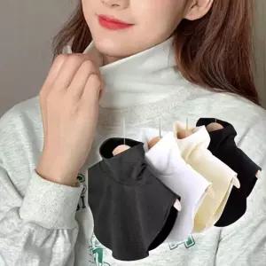 [룽스_65]목티 페이크 훼이크목폴라 넥케이프 보온 1P