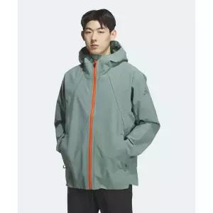 [아디다스]테렉스 엑스플로릭 클라이마프루프 2레이어 재킷 그린 KD6882 5972522