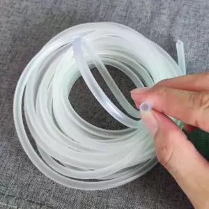 600CM/236 인치 길이 4mm 펌프 산소 호스 탱크 버블 투명 액세서리 튜브 공기 600CM 236 inch