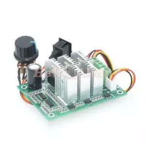 15A DC 5V-36V 12V 24V 3상 DC 브러시리스 모터 PWM 속도 컨트롤러 드라이버 CW/CCW 0-100% 속도 가역 스위치 모듈