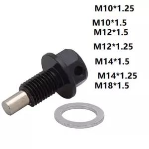 M 0 25 5 2 볼트 마그네틱 오일 알루미늄 4 플러그 너트 섬프 8 드레인 M 2X 2 P .25