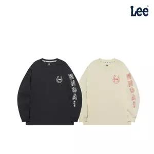 [백화점 정품] Lee 키즈 키즈 카우보이 그래픽 긴팔티셔츠 LK2601LT24