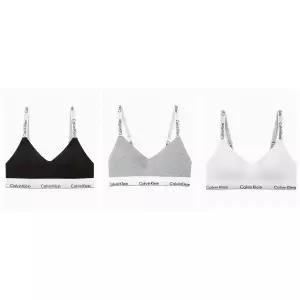 매장정품 캘빈클라인 Underwear CK 여성 아이콘 코튼 모달 브라렛 3종 택 1 (QF8504AD-UB1P7A100) 197729