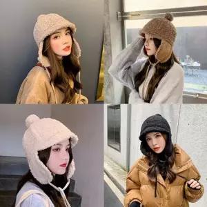 귀도리 군밤 트래퍼햇 4color 귀도리군모 군모 방한모자 겨울방한모자 귀도리 어르신모자