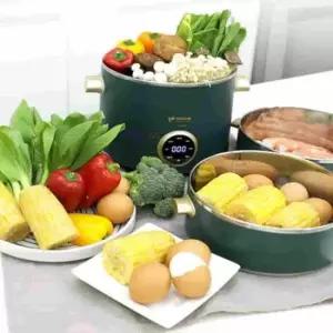 전기찜기 3단분리세척 만능쿠커 감자찜기 어묵탕냄비