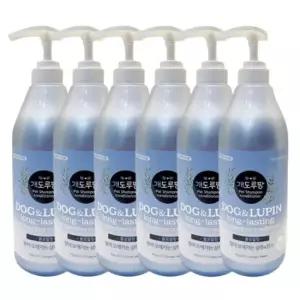 친절한탄씨 강아지 순한 샴푸 린스 플로랄향 1000ml 6P 애견 목욕 강아지대용량샴푸 강아지순한샴푸