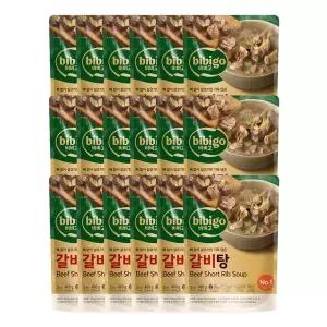 [하프클럽/CJ제일제당]비비고 갈비탕 400g x18개