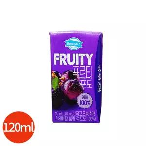 업소용 식당용 대용량 CL 덴마크 푸르티 포도 120ml x 24개