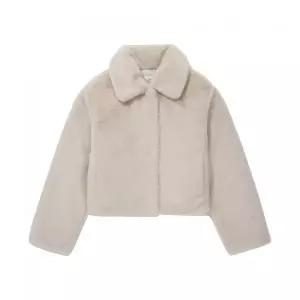 커버낫 COVERNAT WOMAN 우먼 페이크 퍼 카라 자켓 Ivory CO2404JK75IV 166642