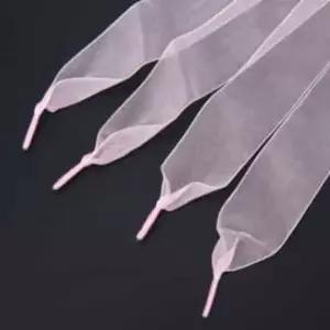 리본신발끈 운동화끈 신발끈 레이스신발끈 핑크 130CM