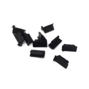 A타입 USB 먼지마개 검정 10ea PC 노트북 어댑터보호 (WD39A1E)