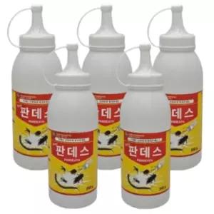 노래기살충제 퇴치제 제거 350g 해충 그리마 지네약 판데스 5개