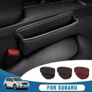 자동차 좌석 갭 주최자 보관함 가죽 Subaru Forester SG SH SJ SK 레거시 아웃백 XV Crosstrek Impreza