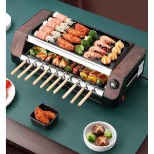 자동회전 바비큐 꼬치 불판 대형 꼬챙이 야외 양꼬치