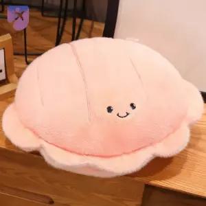 쇼파 인형 의자 대형 선물 모찌 진주 등받이 조개껍질 쿠션