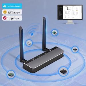 홈 어시스턴트 지그비 3.0 게이트웨이 PoE 타입-C CC2652P ESP32 지그비2MQTT 무선 코디네이터 스마트 홈