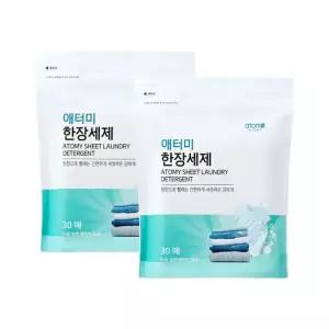 애터미 한장세제 시트세제 30매 2개
