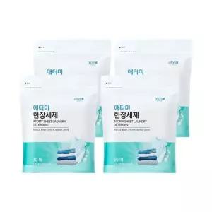 애터미 한장세제 시트세제 30매 4개