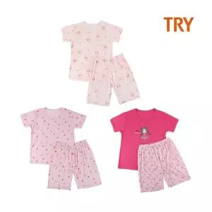 트라이 여아 쿨플러스 반팔 실내복 3종 택1 1163464