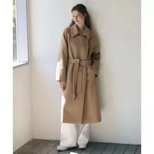 매장정품 드로우핏 DRAWFIT WOMEN 소프트 캐시미어 더블 랩 발마칸 코트 [BEIGE] DFWMCT4401BE 733548