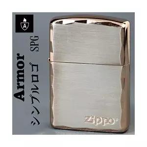 지포 라이타 ZIPPO 라이터 오일 아머 ARMOR 심플 로고 로고들이 SPG 핑크 골드