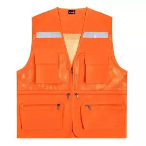 [NS홈쇼핑]타스란 반사 망사 조끼(LD413) 라이트오렌지[35845925]
