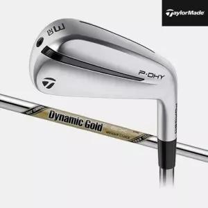 주문제작 2024 테일러메이드 P-DHY 유틸리티 드라이빙 스틸 아이언 남성용  DYNAMIC GOLD EX T