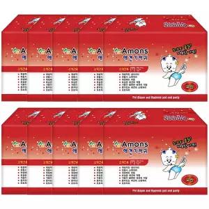 아몬스 암컷용 애견 기저귀 소형 100매 1BOX