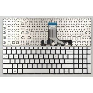 HP 15 EG EG0003CA 의 새로운 기능 EG0010NR EG0015CL EG0021NR EG0025CL 노트북 키보드 백라이트가없는 미국 실버