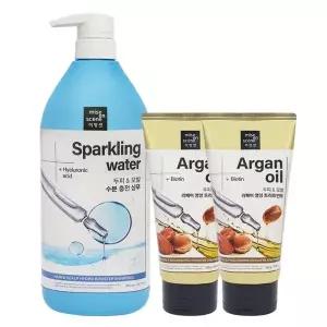 미쟝센 헤어앤스칼프 하이드로 부스터 샴푸 800g + 트리트먼트 300g x2
