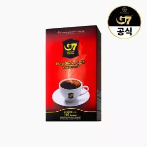 G7 퓨어블랙 라이트 0.9g X 110개입 / 베트남 블랙 다크 아메리카노