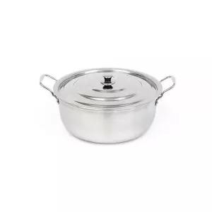 업소용 인덕션겸용 통삼중 스텐 대형국솥 32cm(9.0L)