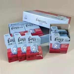정관장 홍이장군2단계(실속형 파우치만 또는 겉케이스포함 선택) 맛있는 홍삼