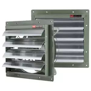 커버단품 환기 셔터 공업용 환풍 배기구 배기 셔터 그릴 덕트 공기순환기 알루미늄 루버셔터 개폐기 외부용