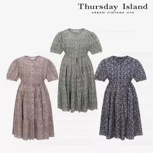 [써스데이아일랜드][Thursday Island] 핀턱 포인트 롱 원피스(T244MOP303W)