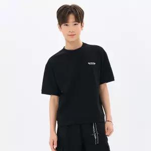 [오션스카이] 남아 쿨링 코튼 반팔 맨투맨-FBJB5805D03