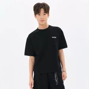 [보리보리/오션스카이]남아 쿨링 코튼 반팔 맨투맨-FBJB5805D03