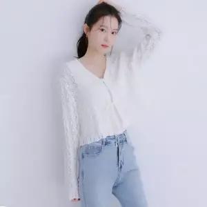 [롯데백화점]로엠 리본 긴팔 가디건(1color)_RMCKE24R16