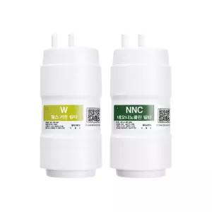 교원웰스 WN672NWR 슈퍼쿨링 직수 미미 정수기 필터 W카본+NNC네오나노 2종