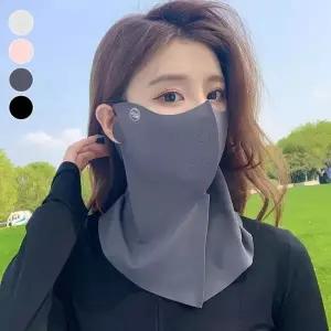 [룽스_64]숨쉬기편한 헬멧마스크 에어홀 쿨링 페이스마스크
