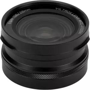빌트록스 WCL-X100VI 0.8배 와이드 컨버전 렌즈 후지필름 X100용 앵글 1.9인치(49mm) 전용 디자인 X100V X100F 블랙 호환 0.8xWide Black
