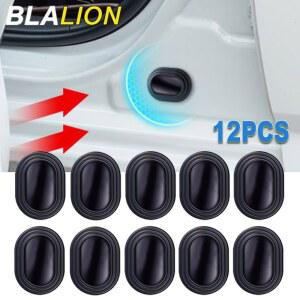 가스쇼바 BLALION 12PCS 차량용 도어 충격 방지 씰 트렁크 쿠션 짙어지면서 패드 흡수 방음 가스켓 실리콘 스티커 사운드